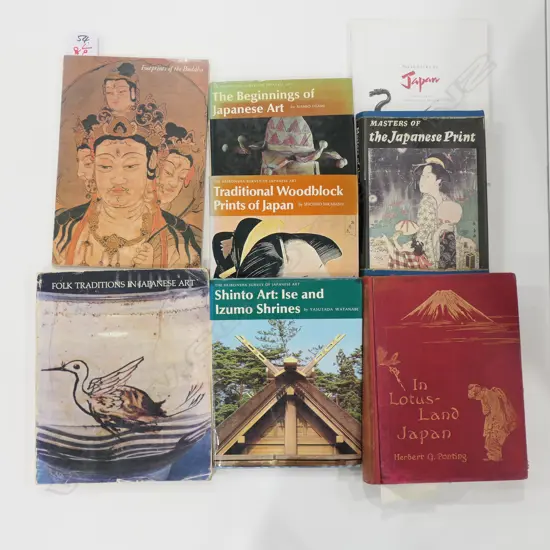 EIGHT PUBLICATIONS: JAPANESE ART & DESIGN